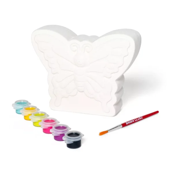 Paint-Your-Own Ceramic Butterfly Craft Kit - Mondo Llama - Image 2