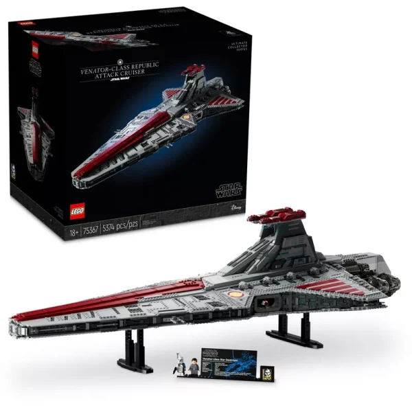 LEGO Star Wars Venator-Class Republic Attack Cruiser Building Set 75367