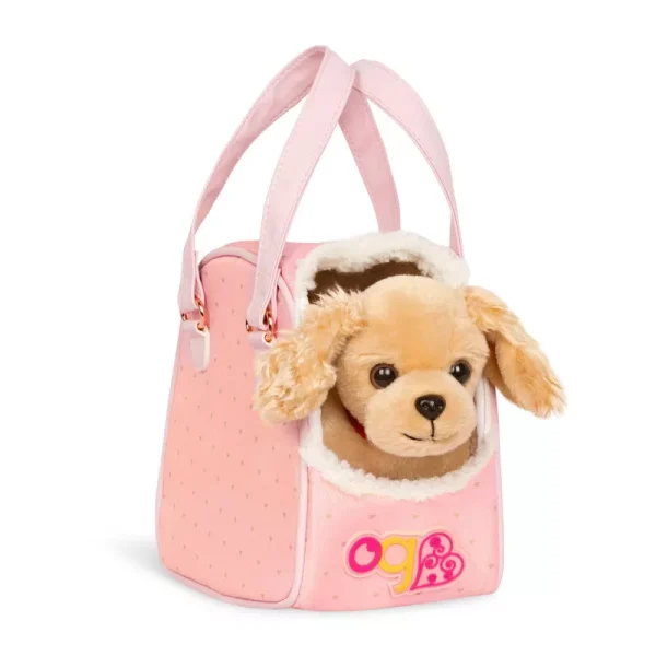 Our Generation Hop In Dog Carrier & Pet Plush Puppy for 18" Dolls - Image 2