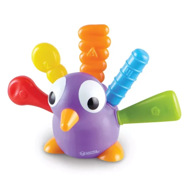 Learning Resources Pedro the Fine Motor Peacock - Image 2
