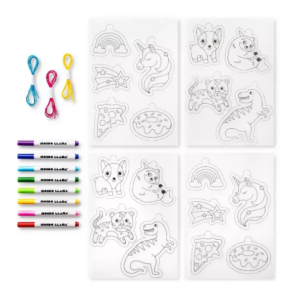 Create-Your-Own Shrink Art Kit - Mondo Llama - Image 2