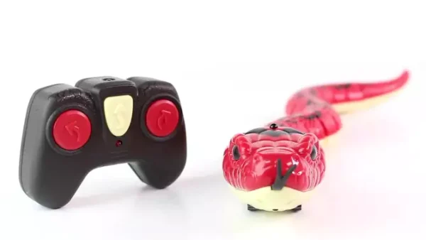 Terra by Battat – Remote Control Infrared Light-Up Snake - Rainbow Boa - Image 2