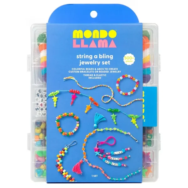 502pc String A Bling Jewelry Set - Mondo Llama