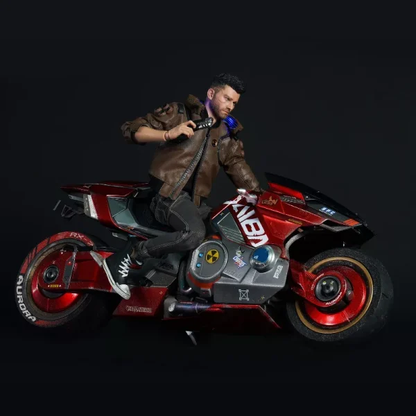 Purearts Cyberpunk 2077 Yaiba Kusanagi V Male Bundle Plus Sport Bike